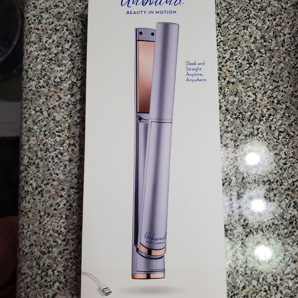 New still in box Cordless flat Iron Unbound Brand - Picture 2 of 10